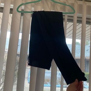 Black high rise skinny jeggings